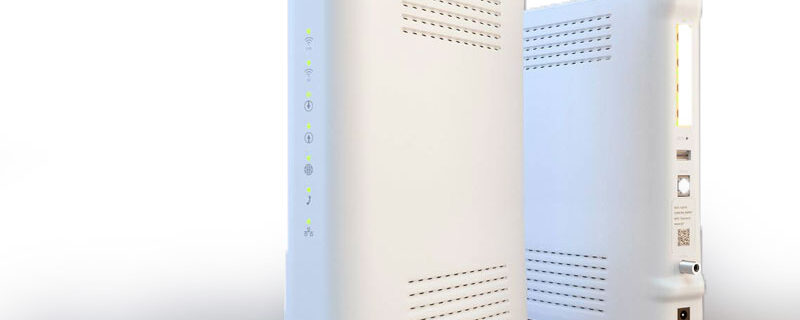 IT-support installation Tele2 fiber router