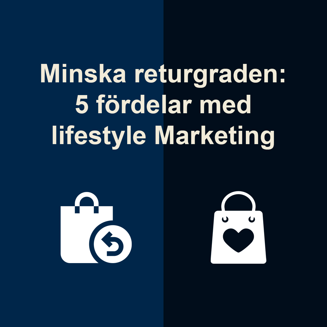 Minska returgraden: 5 fördelar med lifestyle Marketing